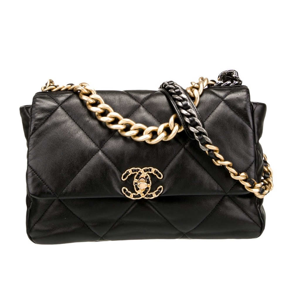 Chanel Black Quilted Leather Bag